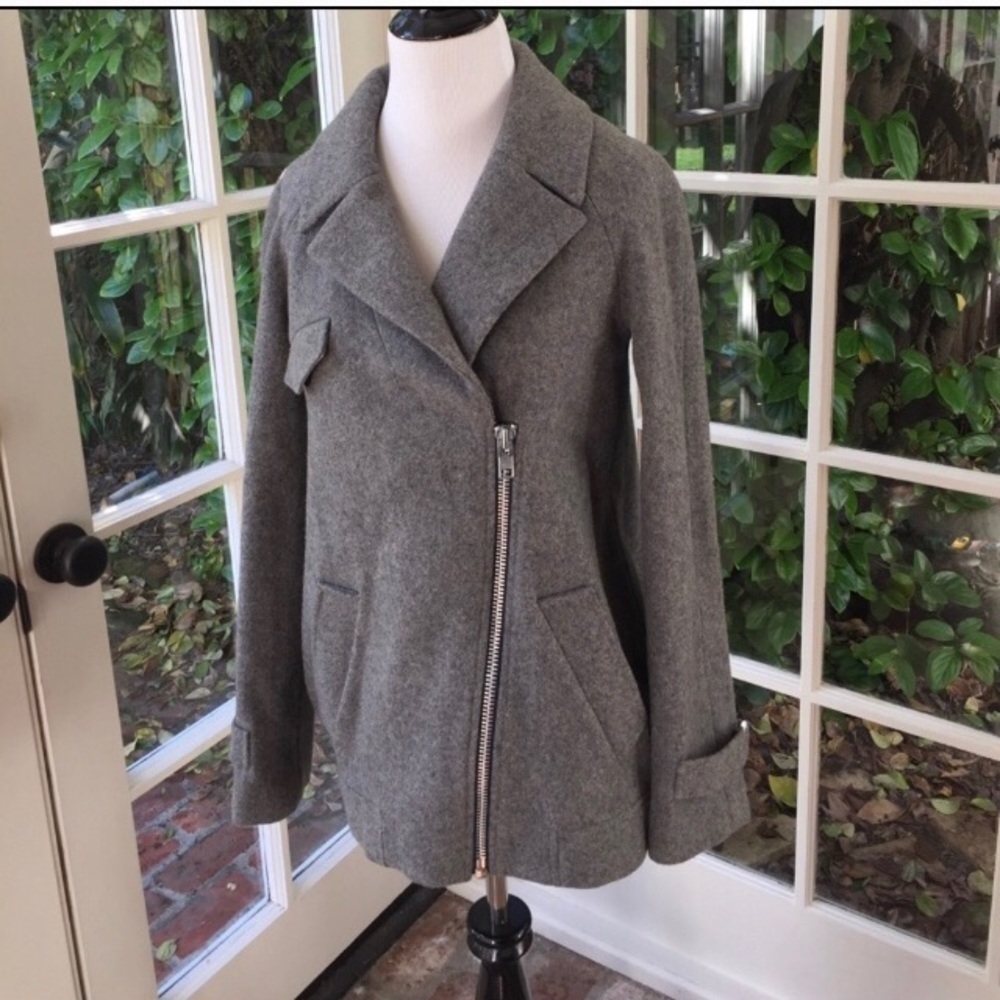 Gray Wool Jacket size Small